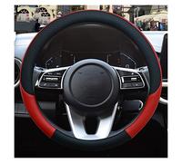 Coprivolanti per auto Coprivolante Per Auto Sportiva In Pelle Per Kia K2 K3 K4 K5 K3S KX1 KX3 KX5 KX7 Per Rio Per Soul Accessori Auto Copristerzo(Rosso)