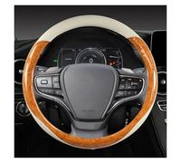 Coprivolanti Per Auto Coprivolante Per Auto Venature Legno Mogano Per Lexus Is250 RX350 Is350 GX460 Is300 ES350 RC LS NX CT200h Copertura Volanti(Beige)