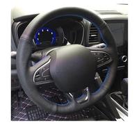 Coprivolanti per auto Pelle Microfibra Copertura Del Volante Dell'automobile Per Kadjar Per Koleos Per Megane Per Talismano Per Scenic Per Espace 15-18 Coprivolante Auto(Giallo)