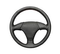 Coprivolanti per auto Per BMW E39 E46 E36 Interni Auto Personalizza Coprivolante Per Auto In Pelle Microfibra Fai-da-te Cucito A Mano Coprivolante Auto(Light blue Thread)