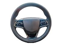 Coprivolanti per auto Per Cadillac CTS 2014-2016 ATS 2013-2015 Coprivolante Per Auto Fai-da-te Antiscivolo In Pelle Microfibra Traforata Coprivolante Auto(BIANCO)