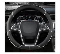 Coprivolanti Per Auto Per Ford Per Fiesta Per MK7 2000-2006 2007 2008 2009 2010 2011 2012 2013 2014 2015 2016 2017 2018 2019 2020 Coprivolante Copri Volante (Size : WHITE D SHAPE)