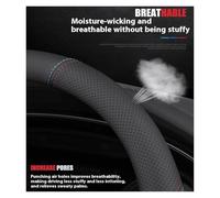 Coprivolanti per auto Per Mazda 3 5 6 SKYACTIV Per Axela Per Atenza CX30 CX50 CX5 CX7 CX8 CX9 MX5 RX8 BT50 Coprivolante In Pelle Auto Coprivolante Auto(Marrone)