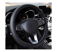 Coprivolanti per auto Traspirante Antislittamento Mesh Car Steering Wheel Cover Pelle Auto Styling Car Steering Wheel Cover Accessori Interni Coprivolante Auto(Blanc)