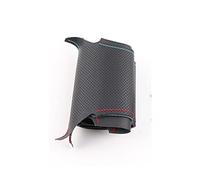 Coprivolanti per auto Treccia Volante Dell'automobile Per Ford Per Focus 3 2012-2014 Per KUGA Per Fuga 2013-2016 Per C-MAX 2011-2018/coprivolante Personalizzato Copristerzo(Red and blue thread)