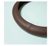 Coprivolanti per auto Universale 1 Pz/set Car Styling Copertura Guanto Volante Dell'automobile Silicone Copertura Mozzi Volante Delle Automobili Accessori Auto Copristerzo(Marrone)