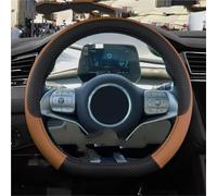Coprivolanti Per BYD Dolphin Seal Atto3 Tang Yuan Plus Coprivolante per Auto in Pelle PU Antiscivolo 9 Colori(Brown)