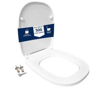 Copriwater 500 Pozzi Ginori Soft Close termoindurente bianco come originale