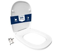 Copriwater 500 Pozzi Ginori termoindurente bianco come originale