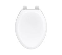 Copriwater a chiusura lenta, allungato, bianco