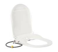 Copriwater a Chiusura Rallentata Sedile for WC con bidet non elettrico, sistema a doppio ugello