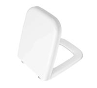 Copriwater a D Vitra Mia Square in termoindurente bianco Bianco