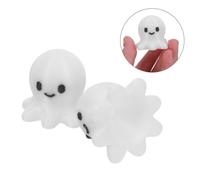 Copriwater a forma di polpo, 2 pezzi - Si illuminano al buio - Copriwater a