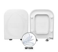 Copriwater Aliseo Nero Ceramica termoindurente bianco