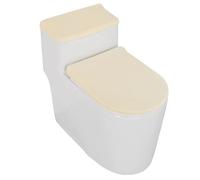 Copriwater antiscivolo 2 set di copriwater in velluto elasticizzato e serbatoio, morbido cuscino universale lavabile ispessito for la casa(G)