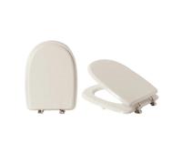 Copriwater Aretusa Cesame bianco MDF coprivaso sedile wc compatibile Sapal