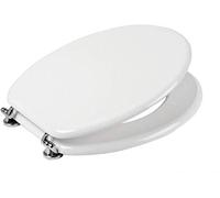 Copriwater Cesame SINTESI BIANCO Cerniera Cromo-Sedile-Asse Wc