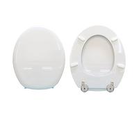 Copriwater compatibile con Bahia Hatria Spea legno rivestito in resina poliestere Bianco by HYDRO HOME
