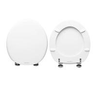 Copriwater compatibile con Easy Bath Cielo legno rivestito in resina poliestere Bianco by HYDRO HOME