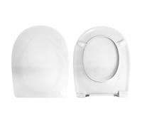 Copriwater compatibile con EGG POZZI GINORI termoindurente bianco CERNIERE FISSAGGIO DALL'ALTO by HYDRO HOME