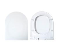 Copriwater compatibile con Flut GSG fissaggio dall'alto Soft Close e Sgancio Rapido termoindurente bianco by HYDRO HOME