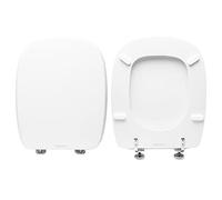 Copriwater compatibile con Gamma Simas legno rivestito in resina poliestere Bianco by HYDRO HOME