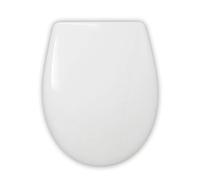 COPRIWATER COMPATIBILE CON ROCA VICTORIA | INSTALLAZIONE E PULIZIA FACILI | CERNIERA IN ACCIAIO INOX | MATERIALI DI QUALITÀ | SEDILE RESISTENTE A GRAFFI E PRODOTTI CHIMICI | BIANCO | 43 x 36 x 4,5 cm
