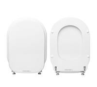 Copriwater compatibile/dedicato Argenta Catalano legno rivestito in resina poliestere Bianco by HYDRO HOME