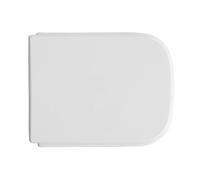 Copriwater compatibile per WC Azzurra vaso Iris forma 8 Bianco