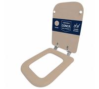 Copriwater Conca Ideal Standard legno rivestito resina poliestere come originale