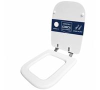 Copriwater Conca Ideal Standard legno rivestito resina poliestere come originale