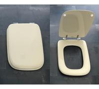 COPRIWATER COPERCHIO WC SEDILE BAGNO PER CONCA COLORATO CHAMPAGNE E VISONE