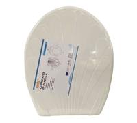 COPRIWATER COPRIVASO SEDILE WC IN PLASTICA TAVOLETTA DA BAGNO DALIA BIANCO 87638