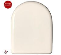 COPRIWATER COPRIVASO SEDILE WC PER VASO DOLOMITE ALPINA QUADRARCO BIANCO