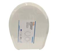 COPRIWATER COPRIVASO SEDILE WC TAVOLETTA BAGNO IN PLASTICA ORHIDEA BIANCO 87637