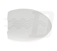 Copriwater Coprivaso Tavoletta SEDILE WC PER VASO ANZIANI TERZA ETA Bianco