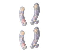 Copriwater, Copriwater autoadesivo multicolore, confezione da 2 (orso blu - paia)(Grey Sunflower-2pair)