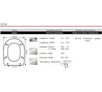 COPRIWATER COPRIWC COLBAM LEGNO COLATO 1218 CESABO ENDURANCE BIANCO