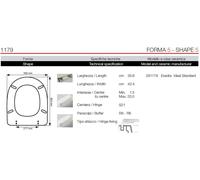 COPRIWATER COPRIWC COLBAM LEGNO COLATO IDEAL STANDARD ESEDRA BIANCO