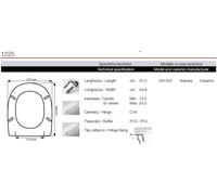 COPRIWATER COPRIWC SAPAL LEGNO COLATO CESAME ARETUSA BIANCO