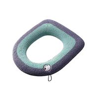 Copriwater, cuscino del sedile WC, coprisedili Coprisedile con maniglia lavabile in peluche invernale caldo for la casa universale