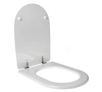 Copriwater dedicato per FALERII H20 SMALL legno POLIESTERE pregiato cerniera inox