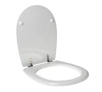 Copriwater dedicato per GLOBO BOWL + 50/55 legno POLIESTERE pregiato cerniera inox