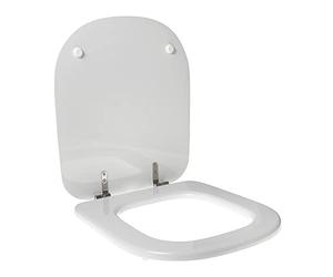 Copriwater dedicato per GLOBO GENESIS legno POLIESTERE pregiato cerniera inox