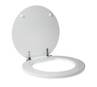 Copriwater dedicato per GRAVENA CONIO legno POLIESTERE pregiato cerniera inox