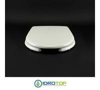 Copriwater DISABILI per SLIM 2 BOCCHI BIANCO cerniera cromo normale - soft close