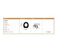 Copriwater Duravit DURAPLUS NERO Sedile Wc Coprivaso Asse Come L'originale