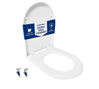 Copriwater Esedra Ideal Standard termoindurente bianco Soft Close