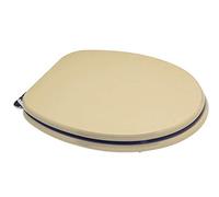 Copriwater forma Universale personalizzato legno rivestito in resina poliestere colore a scelta (CHAMPAGNE)