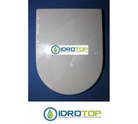 Copriwater Globo OPEN SPACE SOSPESO BIANCO Cerniera Cromo-Sedile-Asse